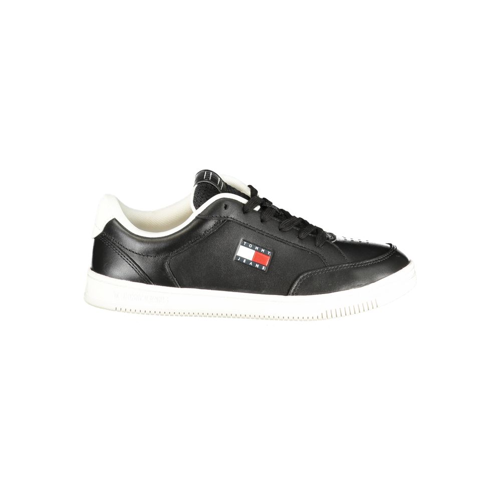 Black Polyurethane Men Sneaker mens luxury fashion - Mens Edit