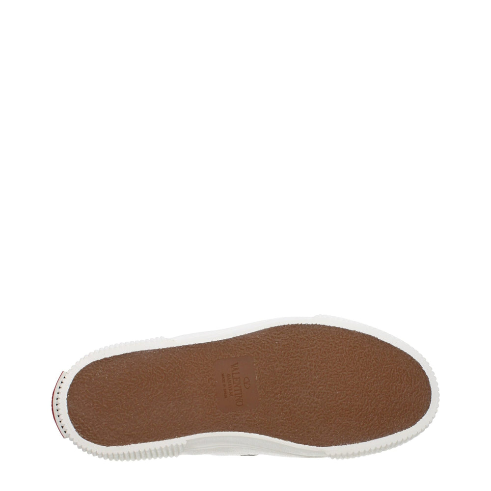 Valentino Garavani Leather Slip-On Loafers in Blue