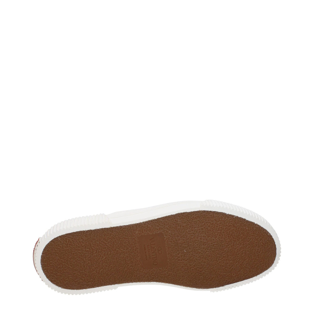 Valentino Garavani Slip-On Loafers από ύφασμα σε Καφέ