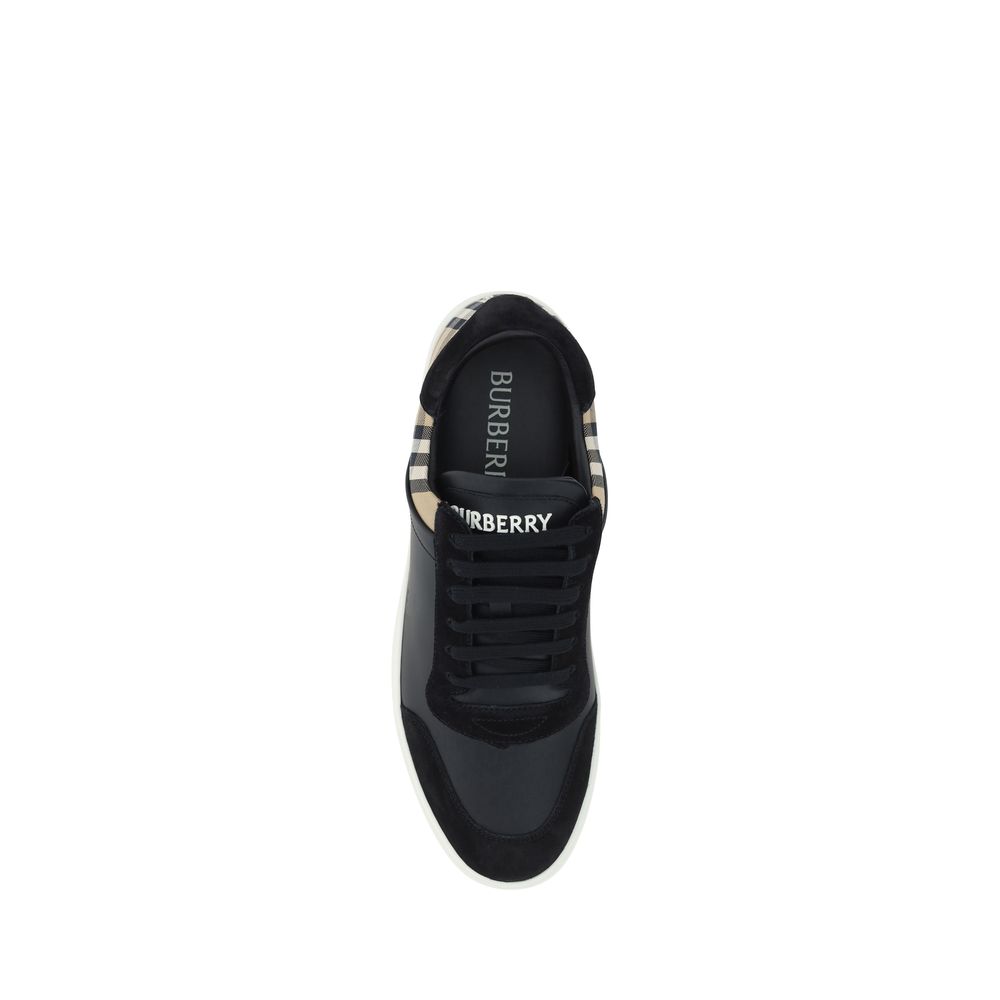 Burberry Multicolour Calf Leather Stevie Sneakers
