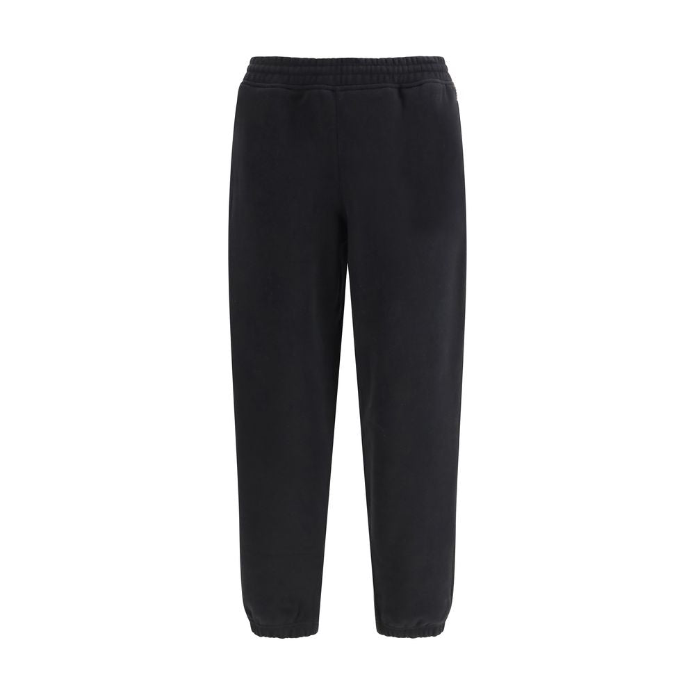 Burberry Black Cotton Joggers Workout Pants mens luxury fashion - Mens Edit