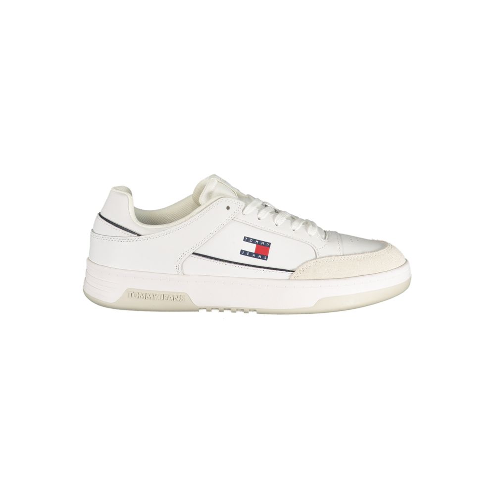 White Polyurethane Men Sneaker mens luxury fashion - Mens Edit