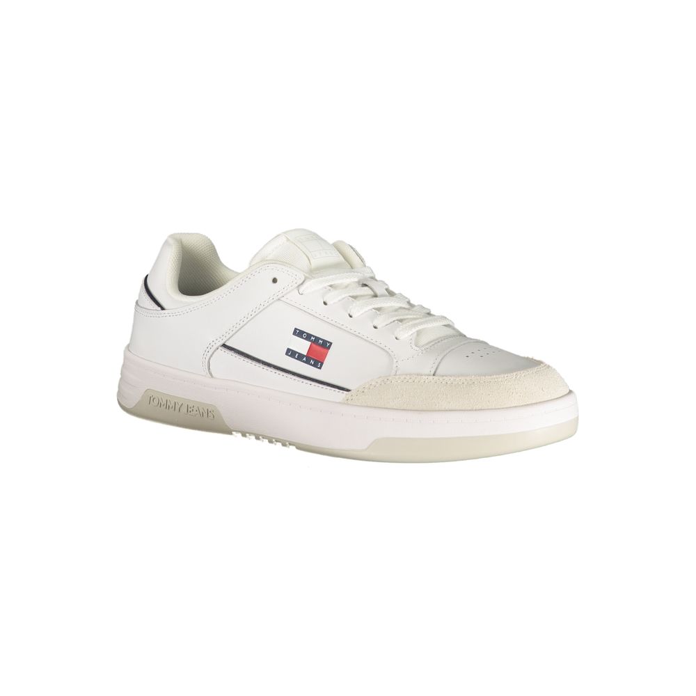 Tommy Hilfiger Λευκό Πολυουρεθανικό Sneaker