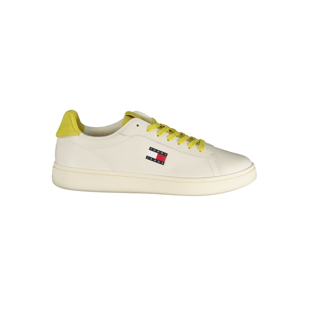 Bianco Polyurethane Men Sneaker mens luxury fashion - Mens Edit