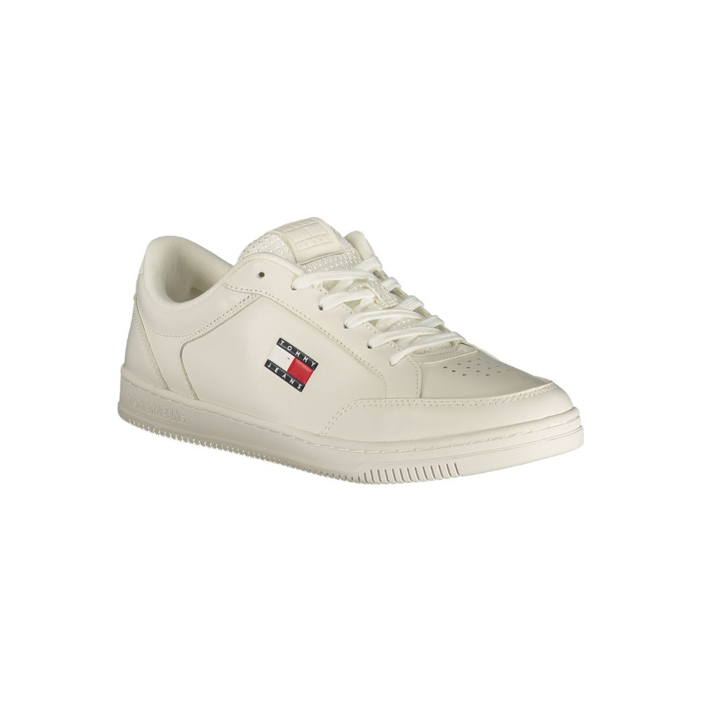 Tommy Hilfiger Λευκό Πολυουρεθανικό Sneaker
