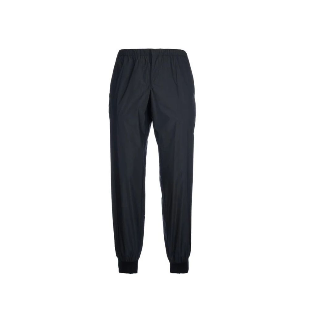 Prada Nylon Joggers in Black
