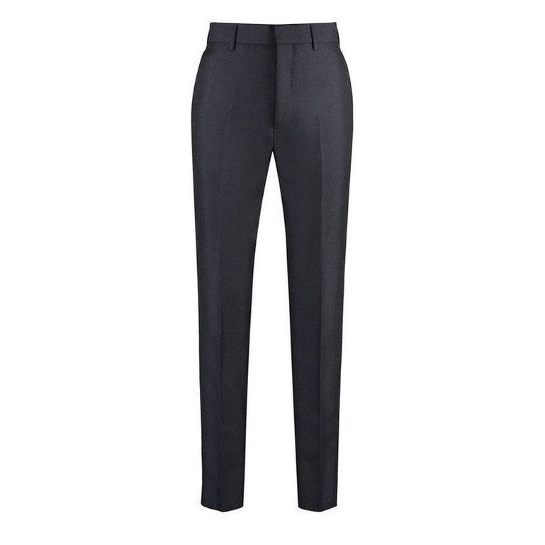 Prada Blue Mohair Dress Pants mens luxury fashion - Mens Edit