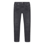 Alexander McQueen Black Cotton Skinny Jeans Embroidered mens luxury fashion - Mens Edit