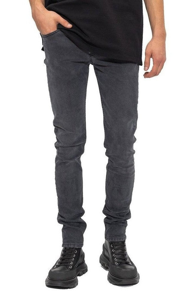 Alexander McQueen Jeans Cotton Embroidered Logo