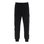 Alexander McQueen Black Cotton Athletic Pants mens luxury fashion - Mens Edit