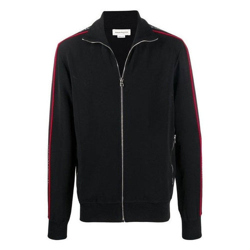 Alexander McQueen Black Viscose Sweatshirt mens luxury fashion - Mens Edit