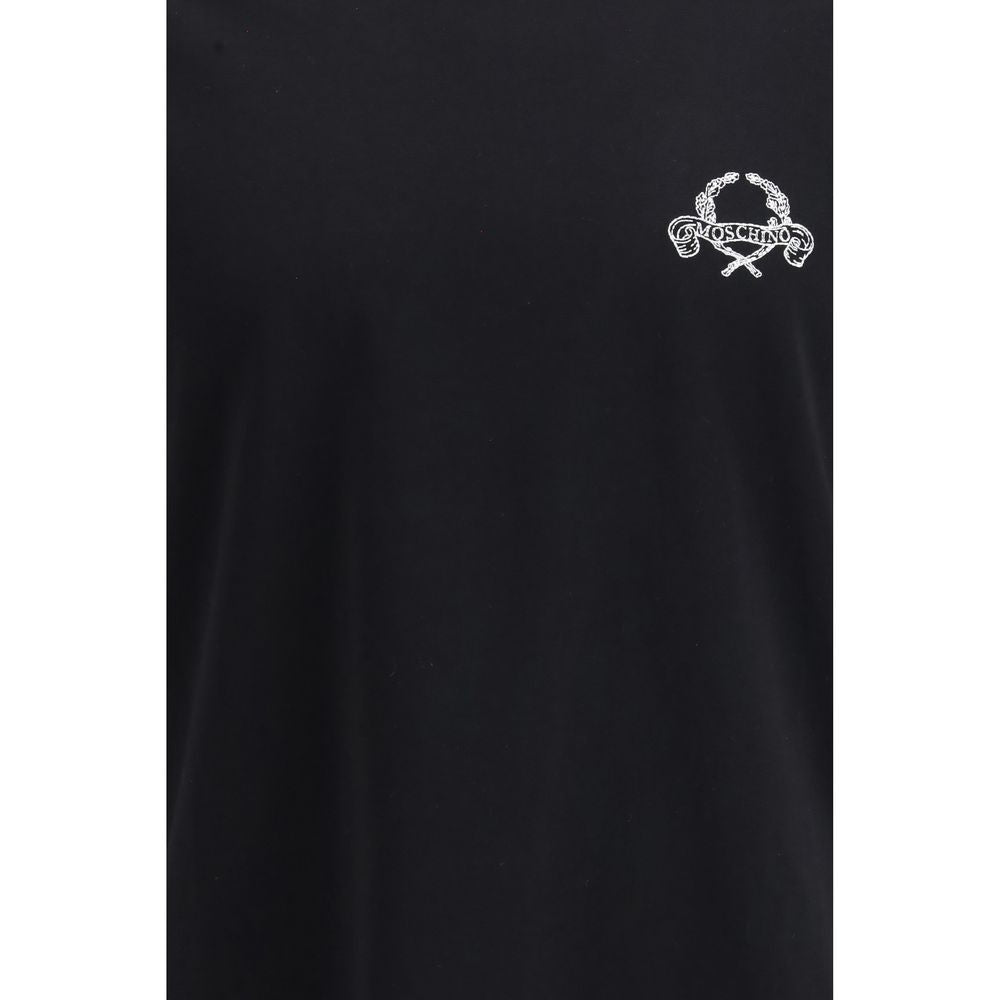 Moschino Βαμβακερό T-Shirt σε Μαύρο
