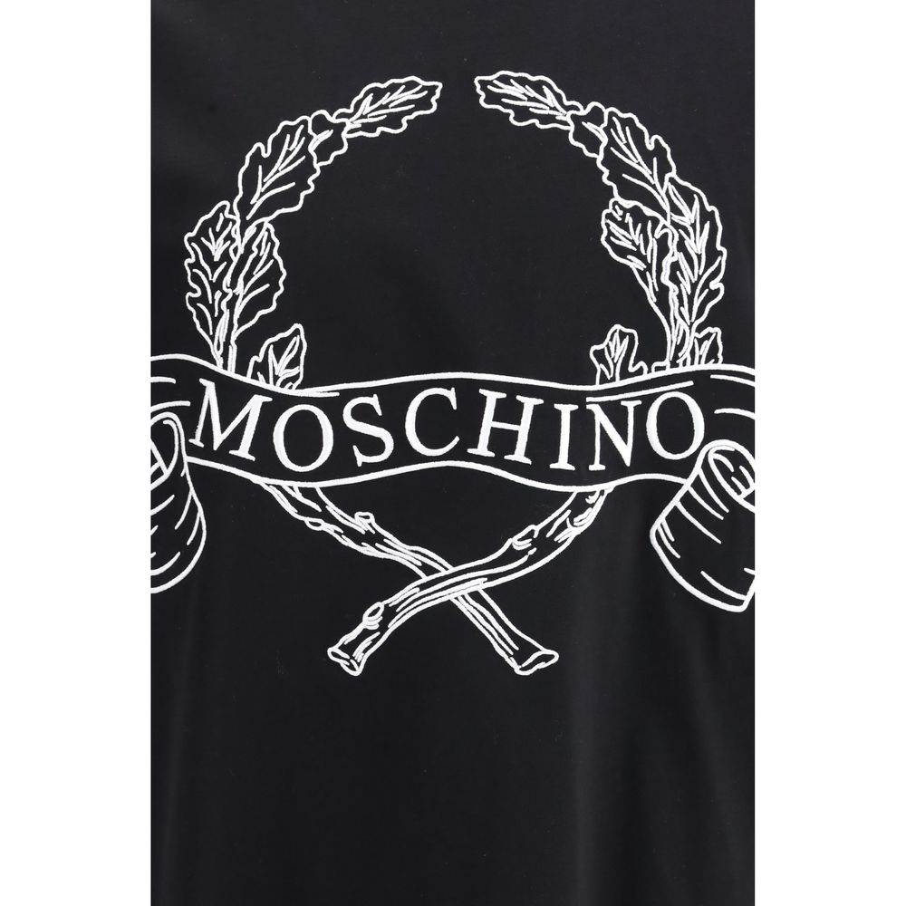 Moschino Organic Cotton T-Shirt in Black