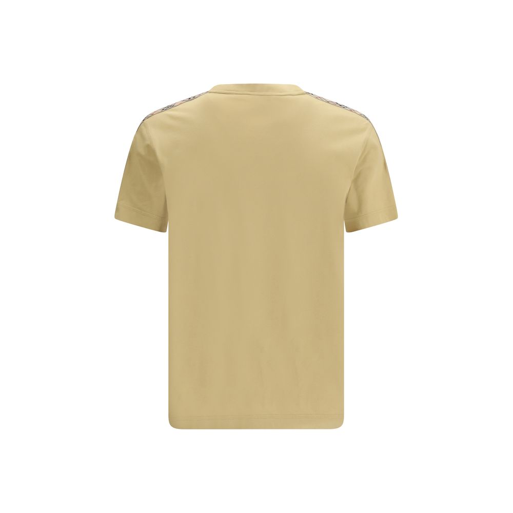 Burberry Cotton T-Shirt in Beige
