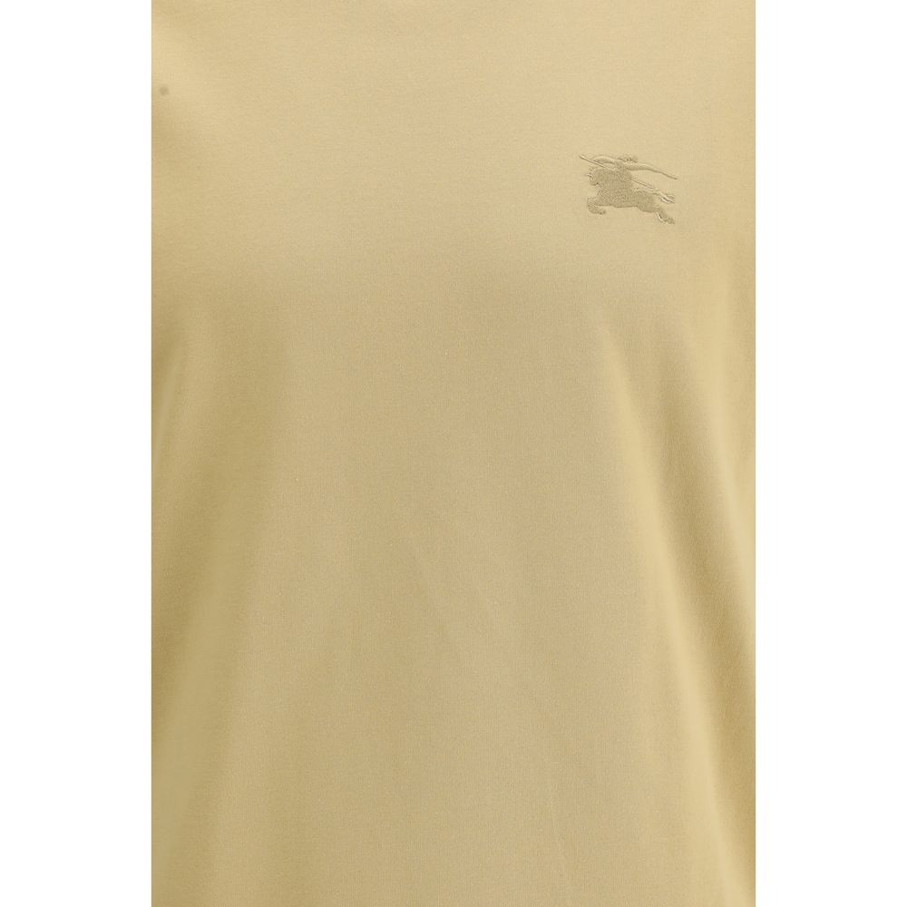 Burberry Cotton T-Shirt in Beige