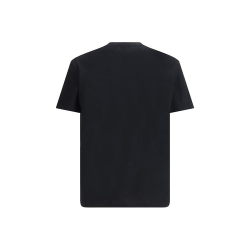 Alexander McQueen 100% Cotton T-Shirt in Black