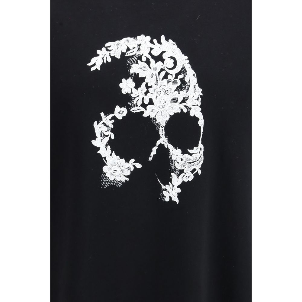 Alexander McQueen T-Shirt από 100% βαμβάκι σε Μαύρο