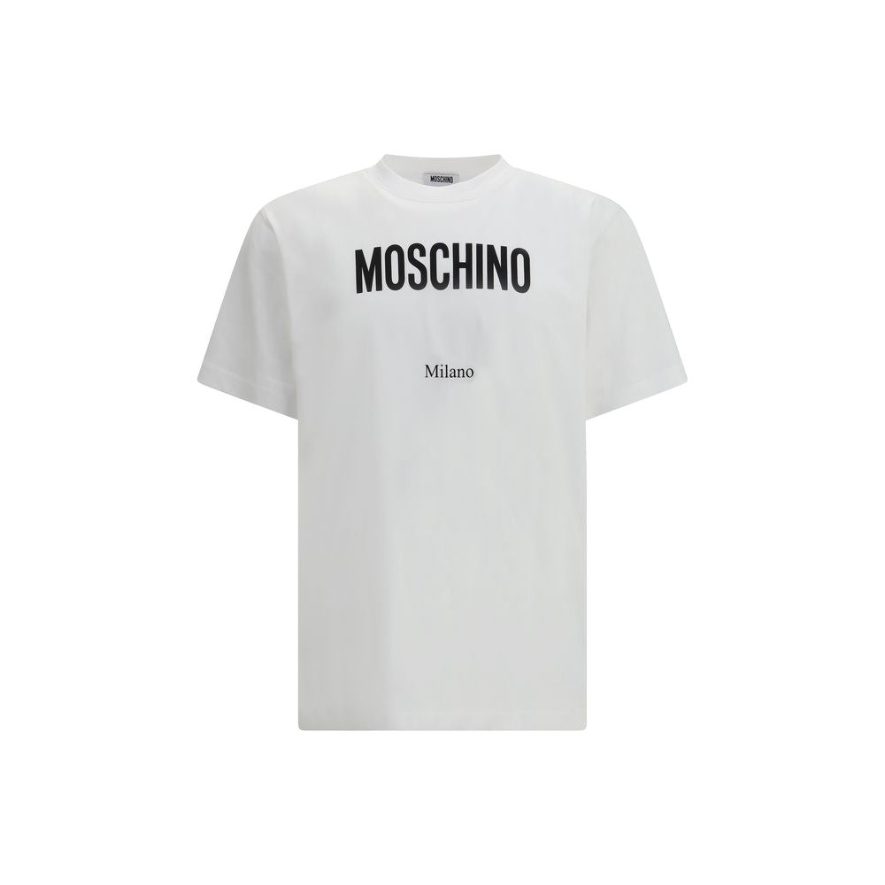 Moschino White Cotton Sportswear T-Shirt mens luxury fashion - Mens Edit