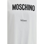 Moschino White Cotton T-Shirt