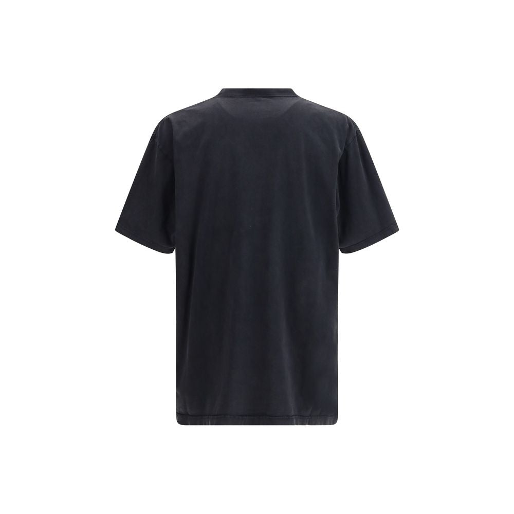 Balenciaga Βαμβακερό T-Shirt σε Μαύρο
