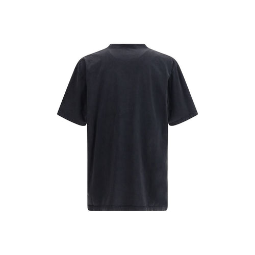 Balenciaga Βαμβακερό T-Shirt σε Μαύρο