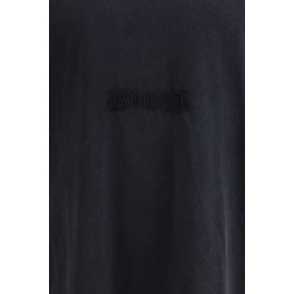Balenciaga Βαμβακερό T-Shirt σε Μαύρο