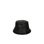 Bottega Veneta Black Lamb Leather Bucket Hat mens luxury fashion - Mens Edit