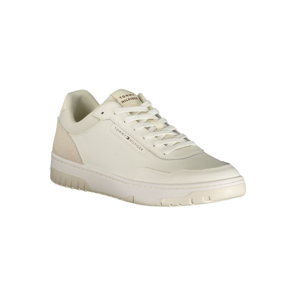 Tommy Hilfiger Λευκό Πολυουρεθανικό Sneaker
