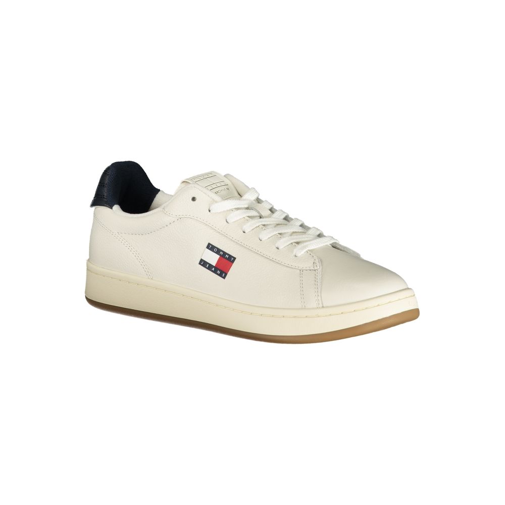 Tommy Hilfiger Bianco Πολυουρεθανικό Sneaker
