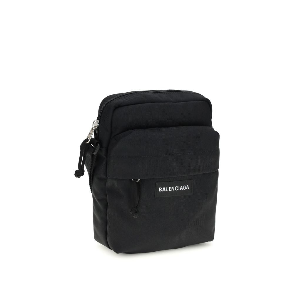 Balenciaga Explorer Shoulder Bag in Black