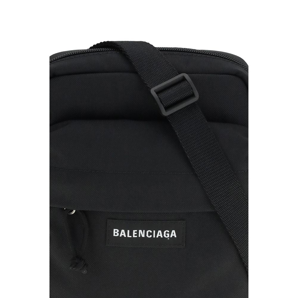 Balenciaga Explorer Shoulder Bag in Black