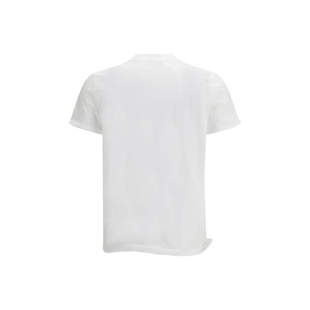 Prada Pima Cotton Jersey T-Shirt in White