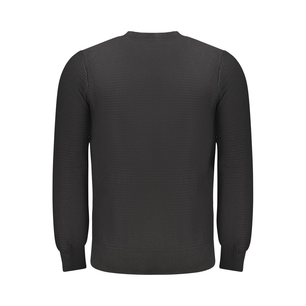 Hugo Boss Cotton-Cashmere Sweater in Black