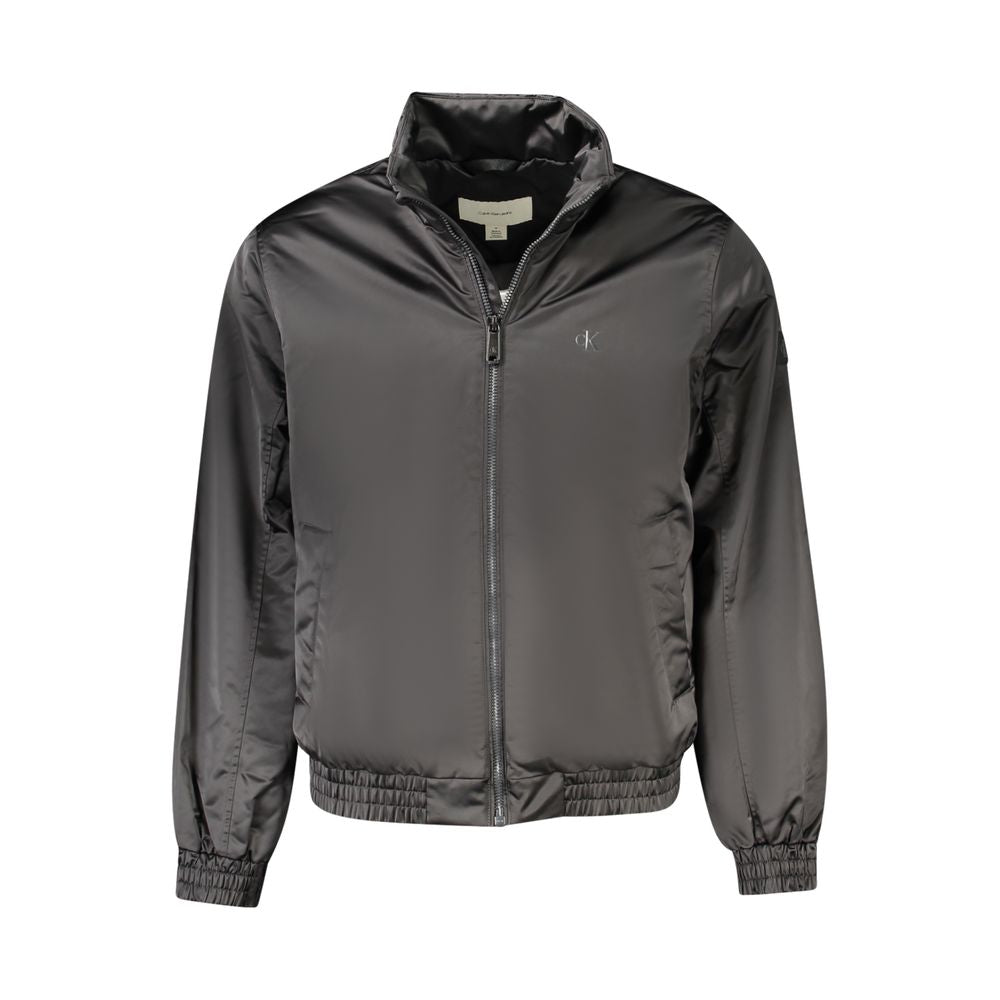 Black Polyester Men Jacket mens luxury fashion - Mens Edit