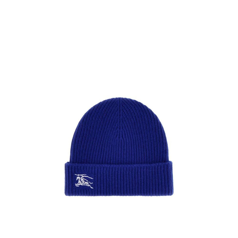 Burberry 100% Cashmere Beanie in Blue