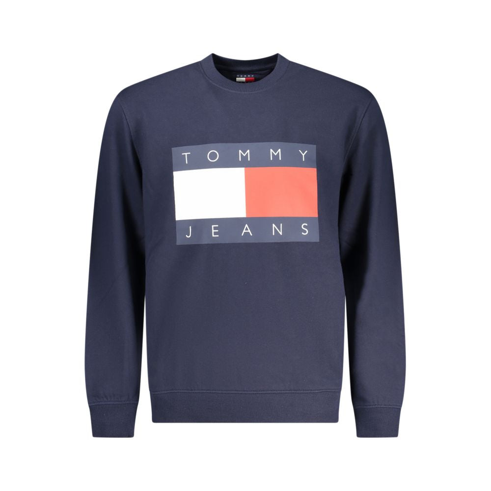 Blue Cotton Men Sweatshirt mens luxury fashion - Mens Edit