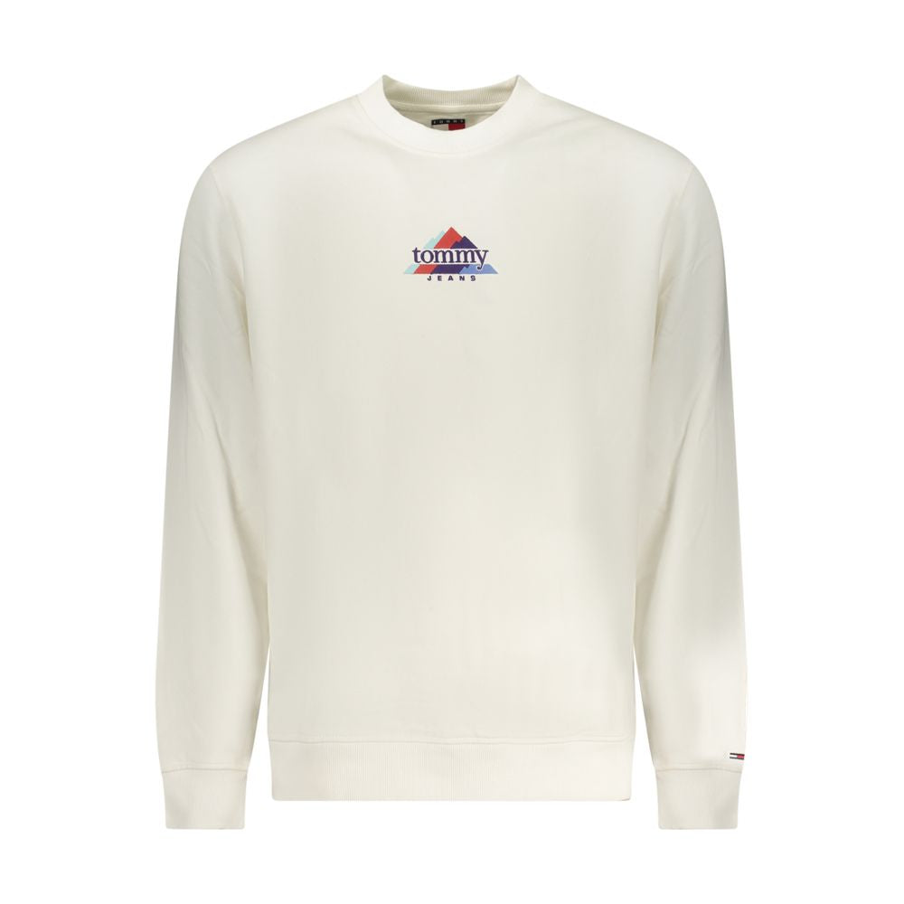 White Cotton Men's Sweatshirt mens luxury fashion - Mens Edit