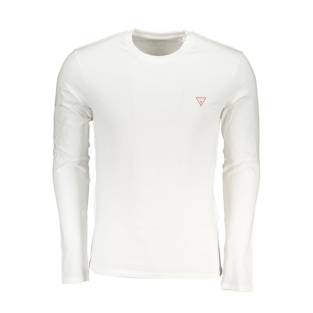 Guess Λευκό Βαμβακερό T-Shirt