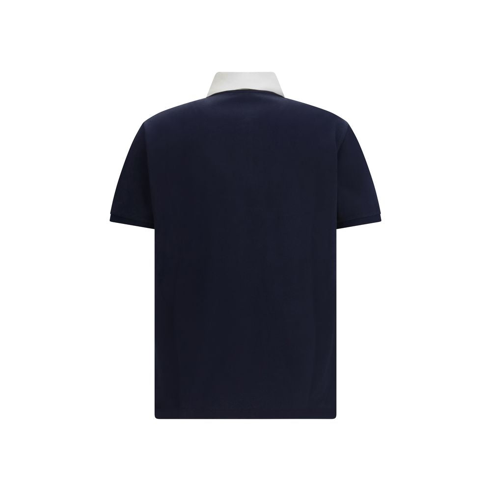 Gucci Βαμβακερό Polo σε Μπλε