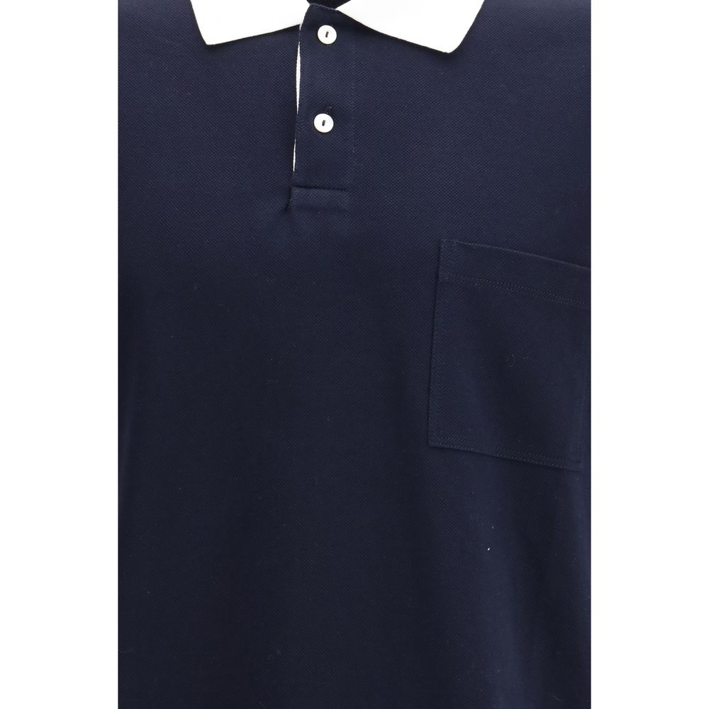 Gucci Βαμβακερό Polo σε Μπλε