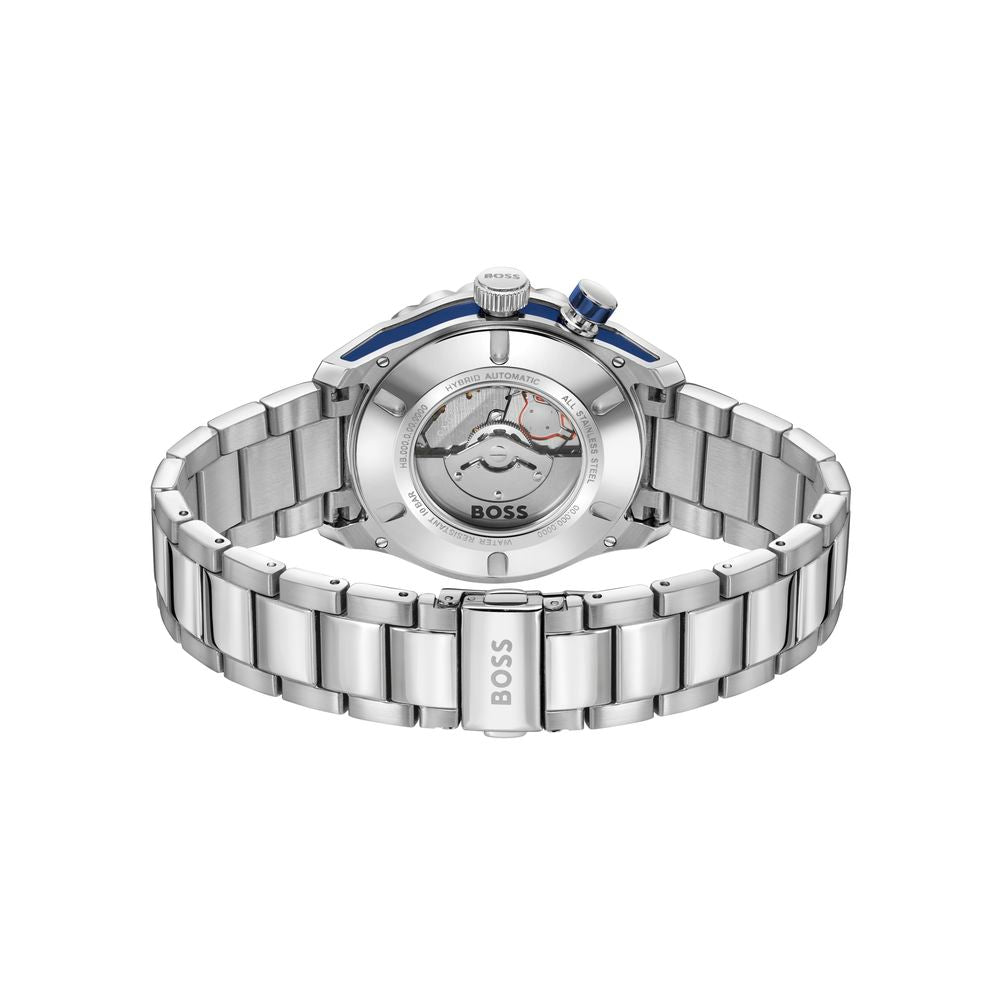Hugo Boss Stainless Steel Dress Watch in Grey