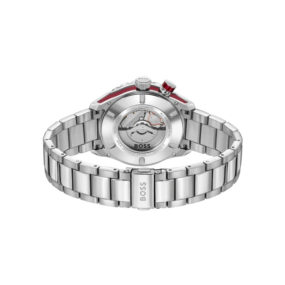 Hugo Boss Stainless Steel Dress Watch in Grey
