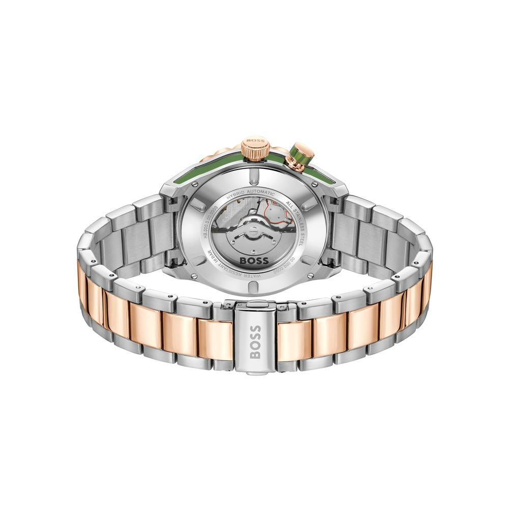 Hugo Boss Stainless Steel Dress Watch in Grey