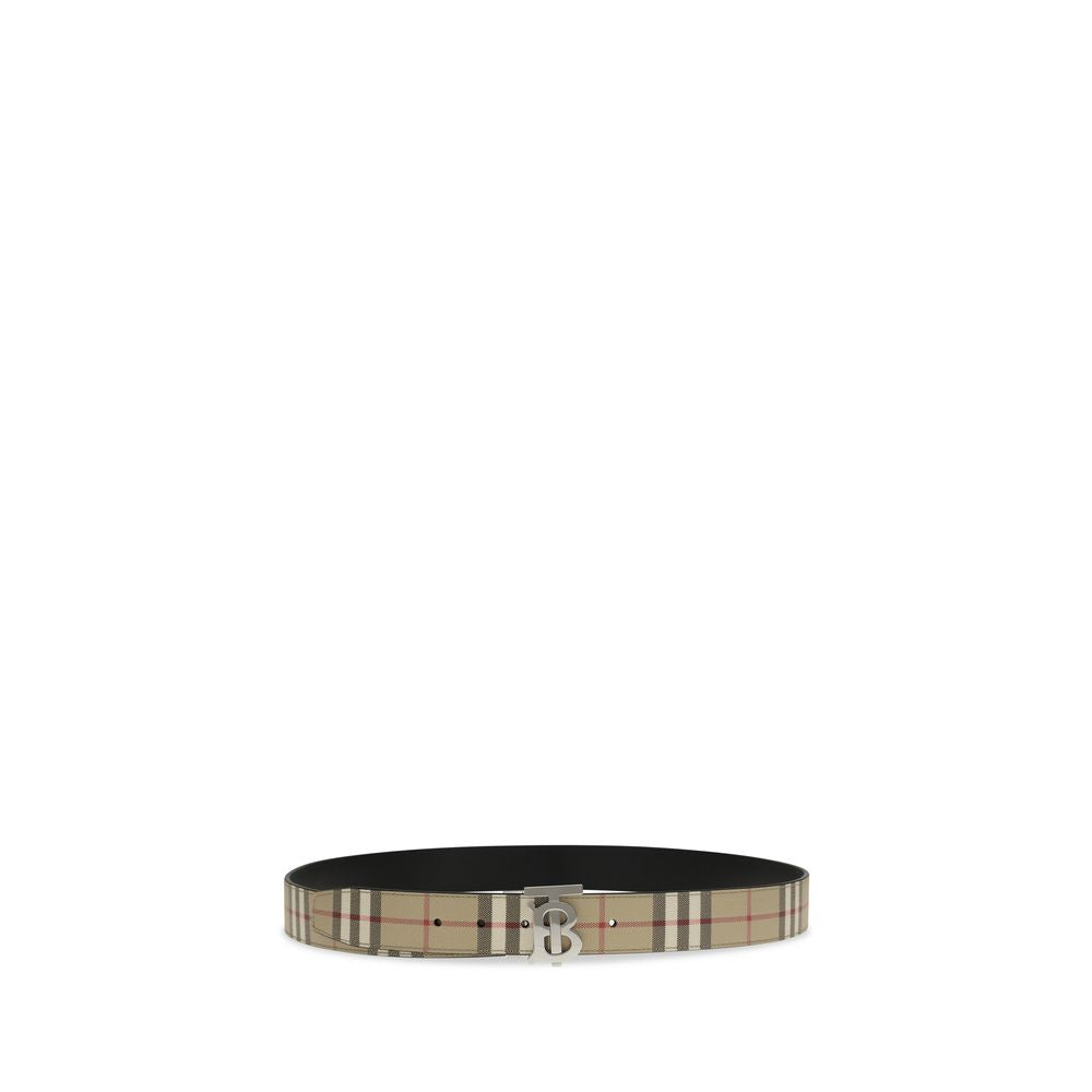 Burberry Αναστρέψιμη Ζώνη Check σε Μπεζ