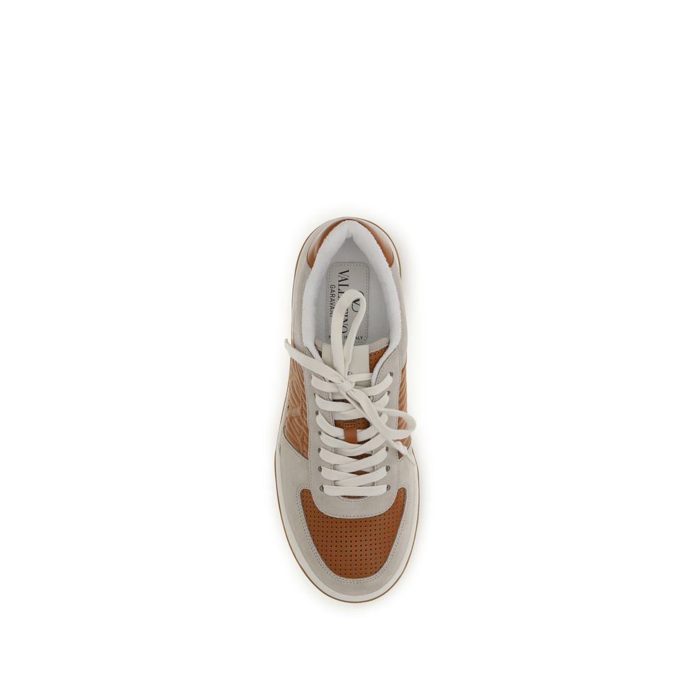 Valentino Garavani Sneakers Bos Taurus από Δέρμα Μοσχαριού σε Πολύχρωμο
