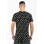 Moschino Black Fantasy Graphic Cotton T-Shirt