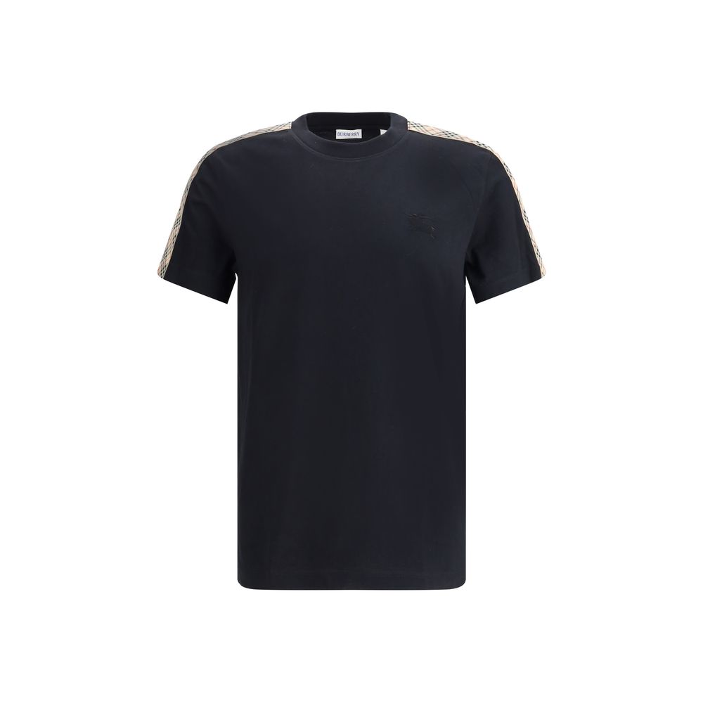 Burberry Black Cotton T-Shirt 26 in Logo Jersey mens luxury fashion - Mens Edit