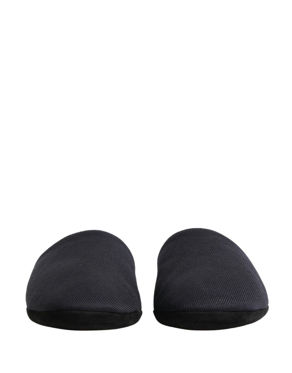 Dark Navy Wool Cotton Red Chevron Slippers Shoes mens luxury fashion - Mens Edit
