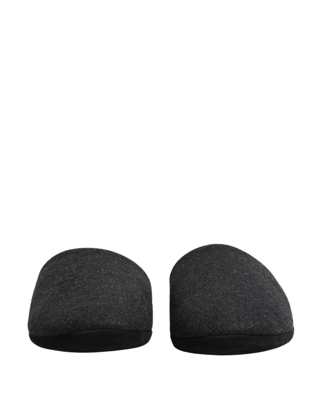 Anthracite Wool Cashmere Quilted Slippers Shoes mens luxury fashion - Mens Edit