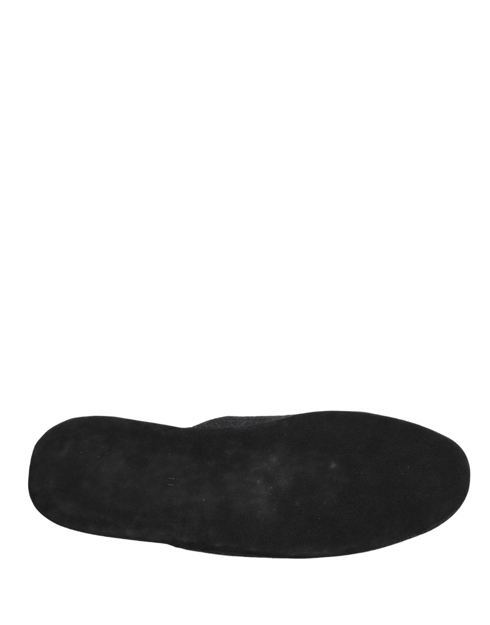 Dolce & Gabbana Wool Cashmere Slippers in Anthracite